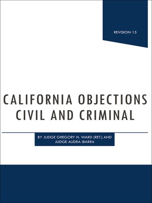 cover image of California Objections